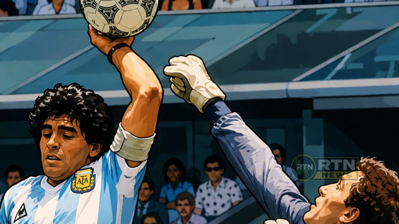 শেষবার নকআউটে ইংল্যান্ড কে হাত দিয়ে হারিয়েছিল আর্জেন্টিনা