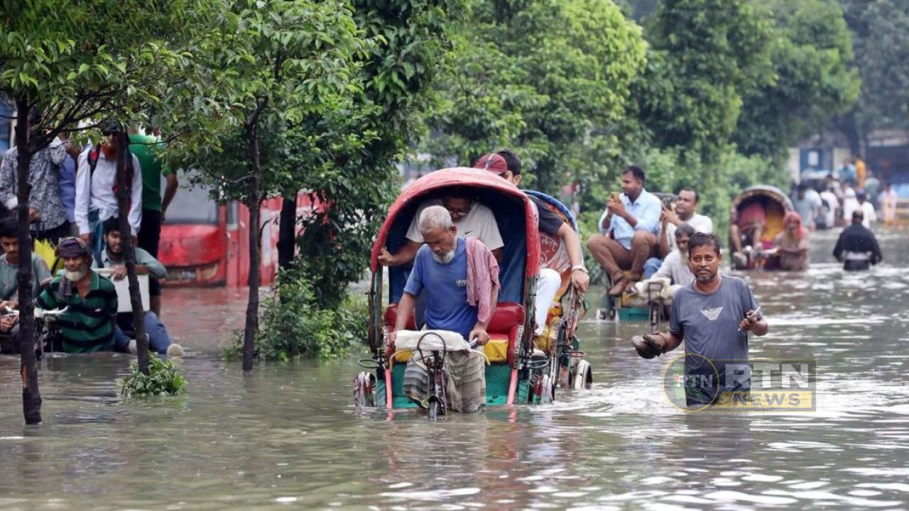 ২৪ ঘণ্টায় ঢাকায় ৯৭ মিমি বৃষ্টি, অতি ভারী বর্ষণের রেকর্ড