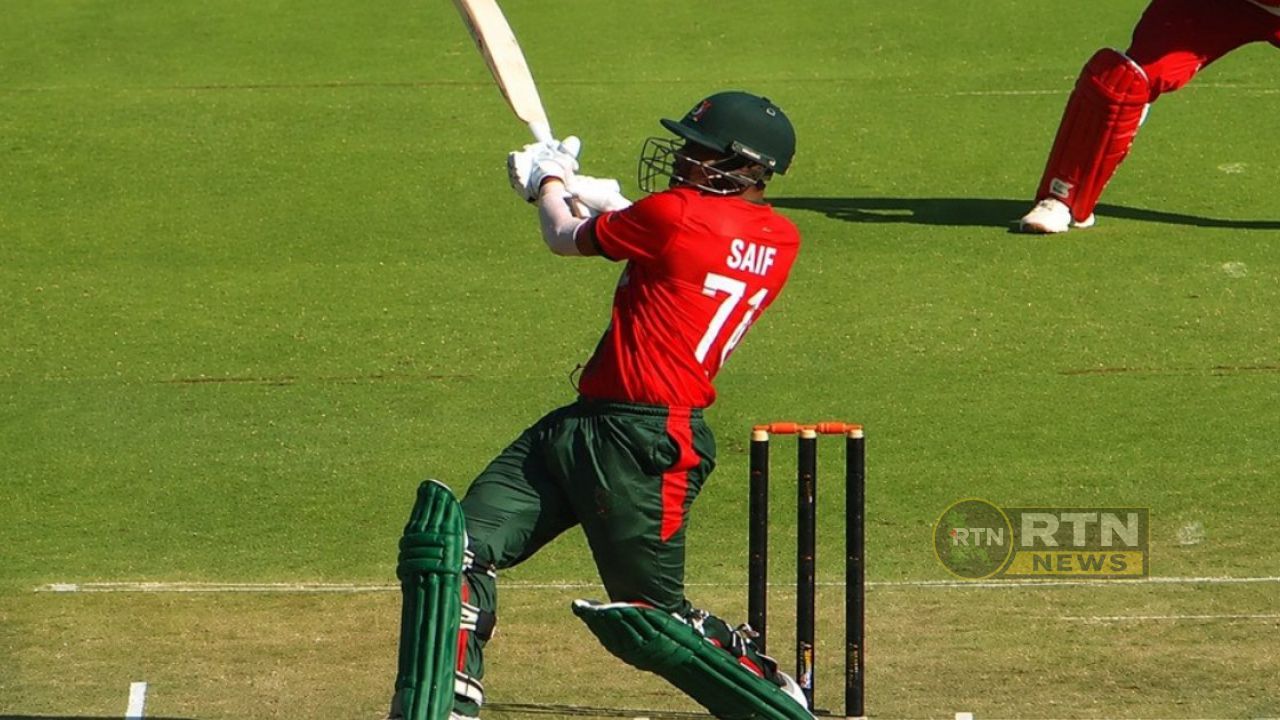 টানা চার বলে চার ছক্কা, ইতিহাস গড়লেন সাইফউদ্দিন
