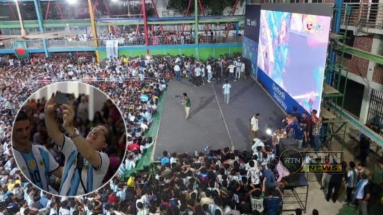 স্পেনের কাছে হেরে বেদনার সাক্ষী হতে হলো আর্জেন্টাইন রাষ্ট্রদূতকে