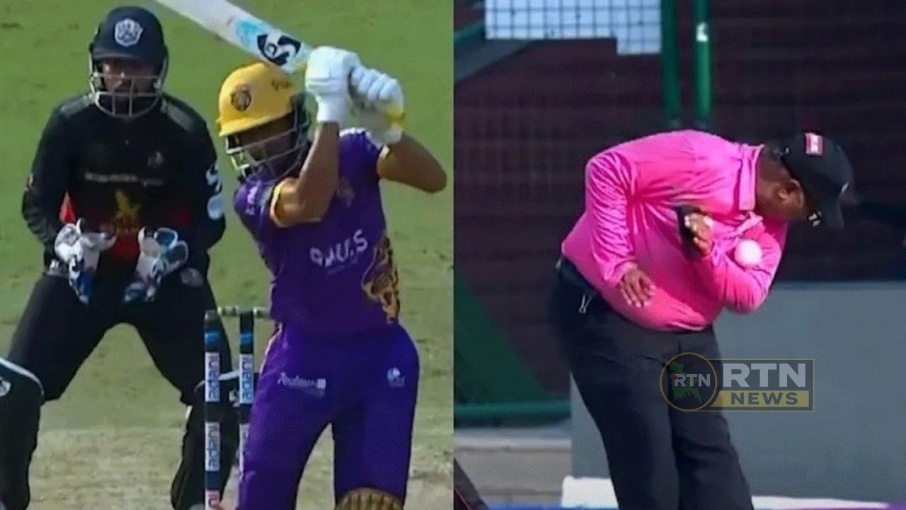 ব্যাটারের এক শটে থমকে গেল ম্যাচ, আইসিইউতে আম্পায়ার
