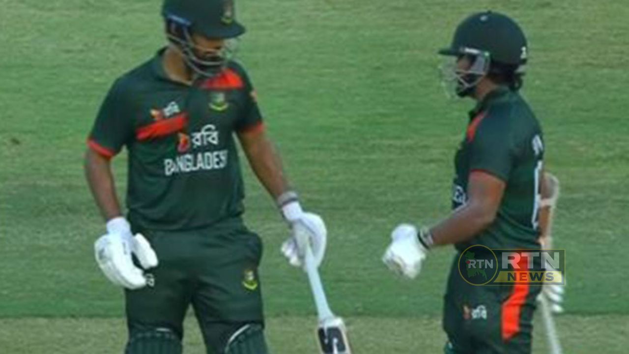 সাইফ-ইমনের ব্যাটে ঘুরে দাঁড়াচ্ছে বাংলাদেশ