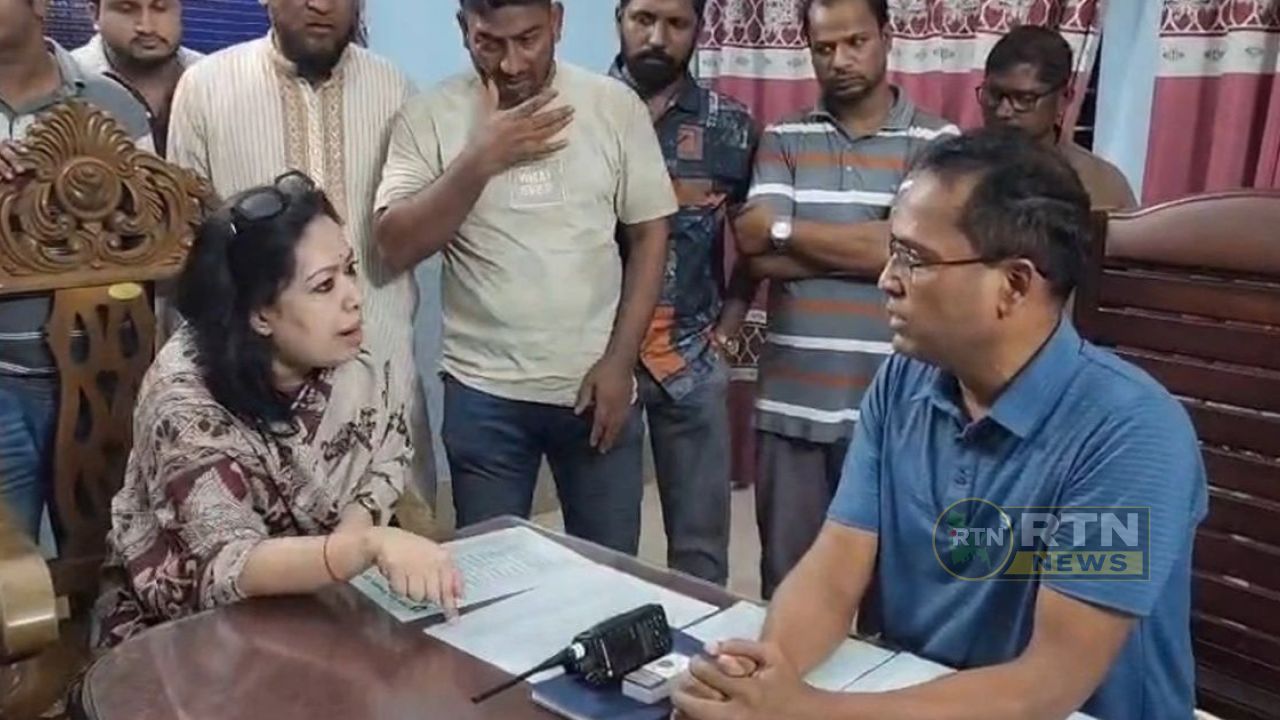 থানায় এমপি রুমিন ও ওসির মধ্যে বাগ্‌বিতণ্ডা, পুলিশের জিডি