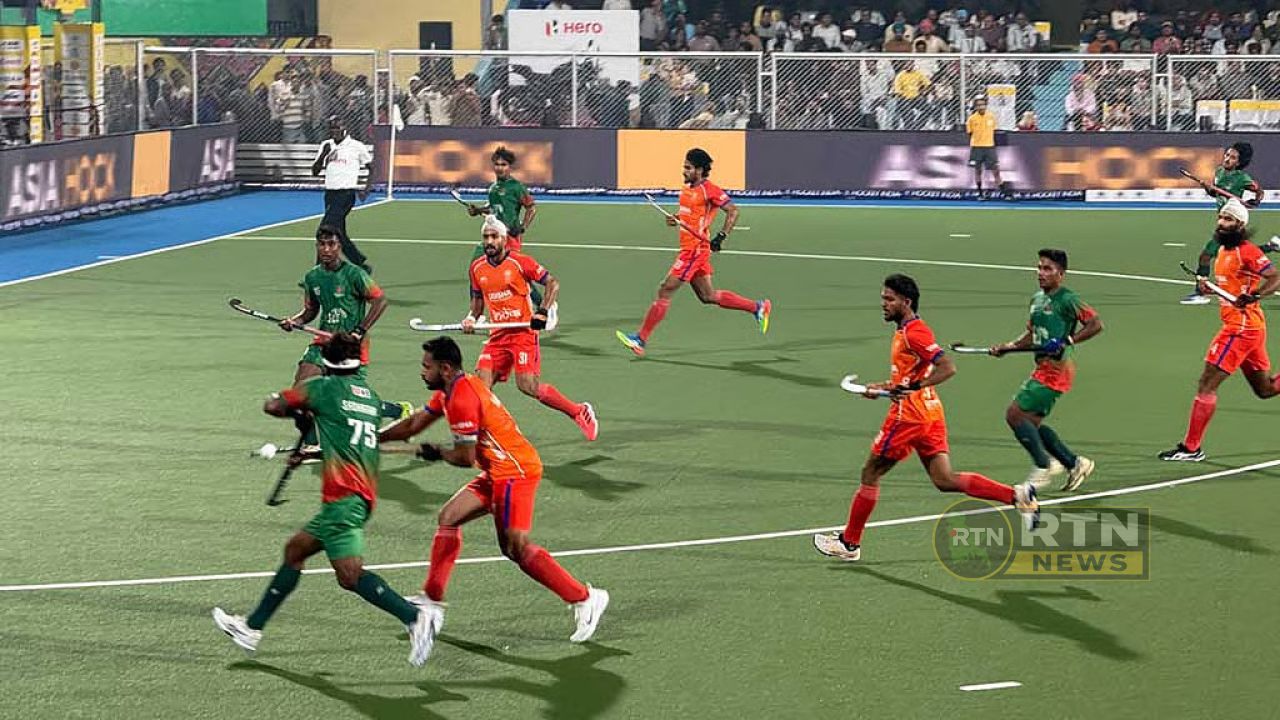 এশিয়ান চ্যাম্পিয়নস ট্রফিতে ভারতের কাছে বাংলাদেশের ১৩ গোল হজম
